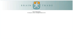 Desktop Screenshot of braintrade.com.br