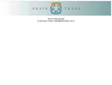 Tablet Screenshot of braintrade.com.br